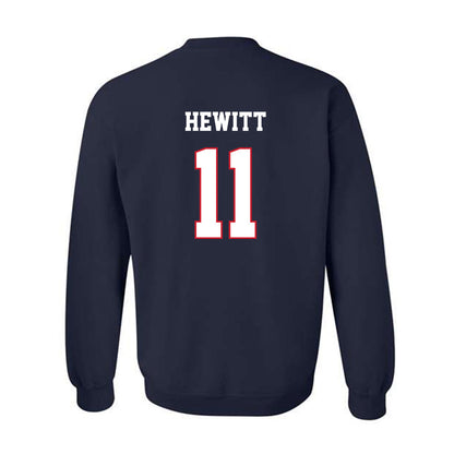 Fresno State - NCAA Baseball : Brady Hewitt - Sports Shersey Crewneck Sweatshirt-1