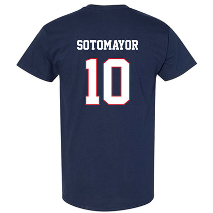 Fresno State - NCAA Baseball : Griffen Sotomayor - Sports Shersey T-Shirt-1