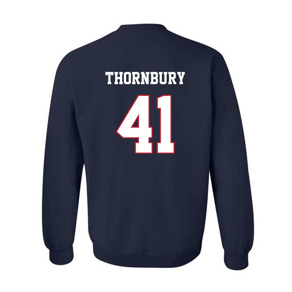 Fresno State - NCAA Baseball : Weston Thornbury - Sports Shersey Crewneck Sweatshirt-1