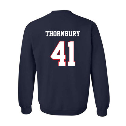 Fresno State - NCAA Baseball : Weston Thornbury - Sports Shersey Crewneck Sweatshirt-1