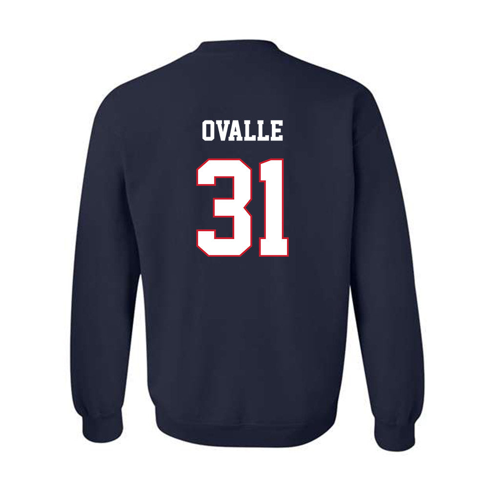 Fresno State - NCAA Baseball : Barclay Ovalle - Sports Shersey Crewneck Sweatshirt-1
