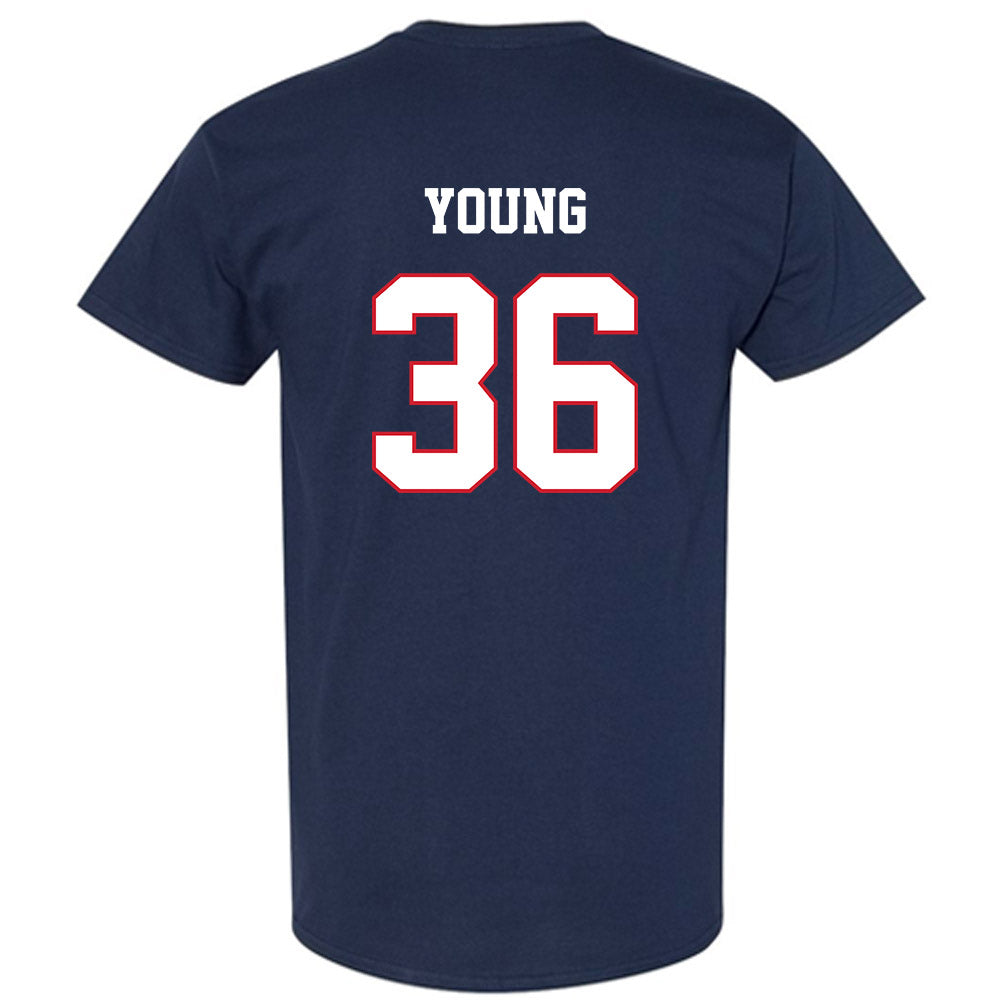 Fresno State - NCAA Baseball : Austin Young - Sports Shersey T-Shirt-1