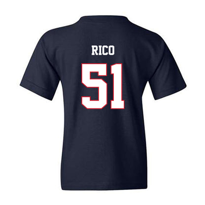 Fresno State - NCAA Baseball : Erik Rico - Sports Shersey Youth T-Shirt-1