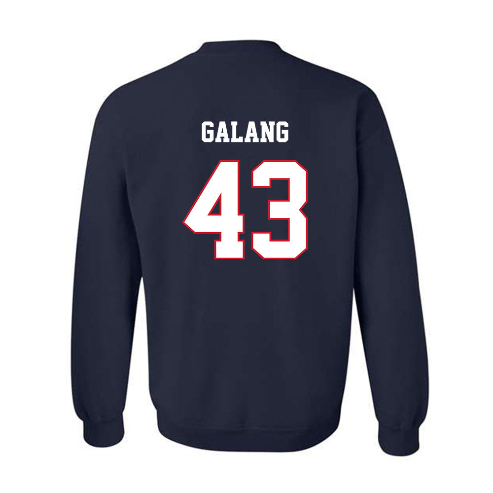 Fresno State - NCAA Baseball : Jared Galang - Sports Shersey Crewneck Sweatshirt-1