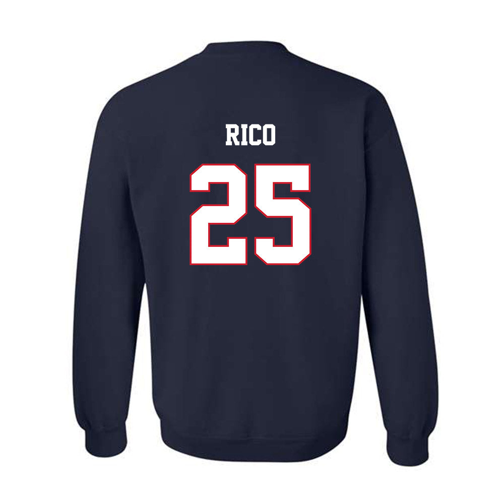 Fresno State - NCAA Baseball : Bo Rico - Sports Shersey Crewneck Sweatshirt-1