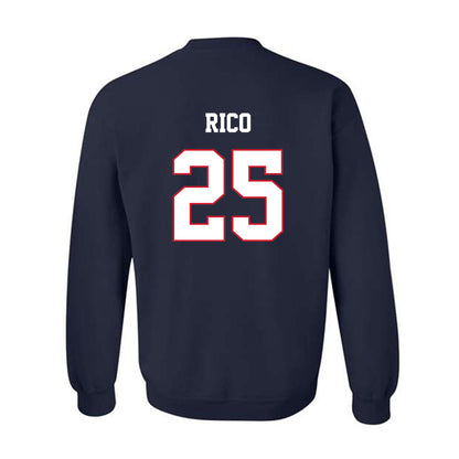 Fresno State - NCAA Baseball : Bo Rico - Sports Shersey Crewneck Sweatshirt-1
