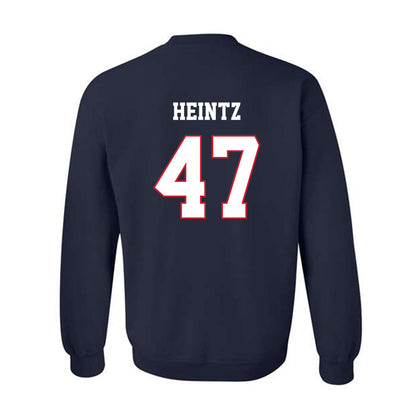 Fresno State - NCAA Baseball : Parker Heintz - Sports Shersey Crewneck Sweatshirt-1