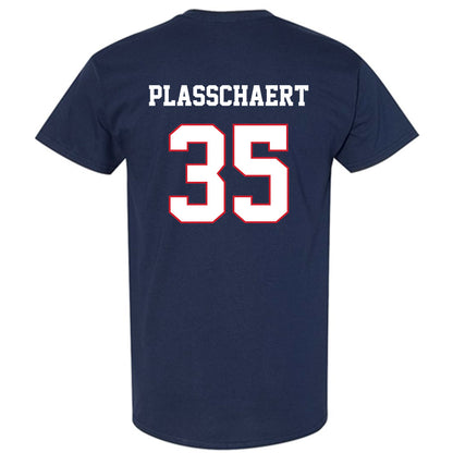 Fresno State - NCAA Baseball : Zach Plasschaert - Sports Shersey T-Shirt-1