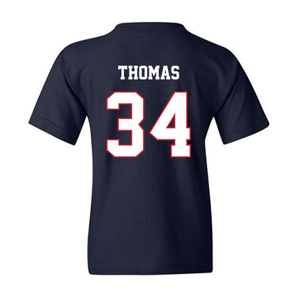 Fresno State - NCAA Baseball : Brandon Thomas - Sports Shersey Youth T-Shirt-1