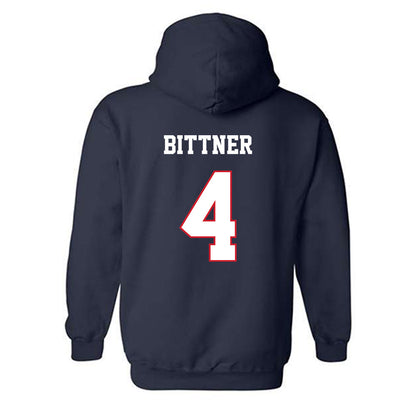 Fresno State - NCAA Baseball : Kyler Bittner - Sports Shersey Hooded Sweatshirt-1