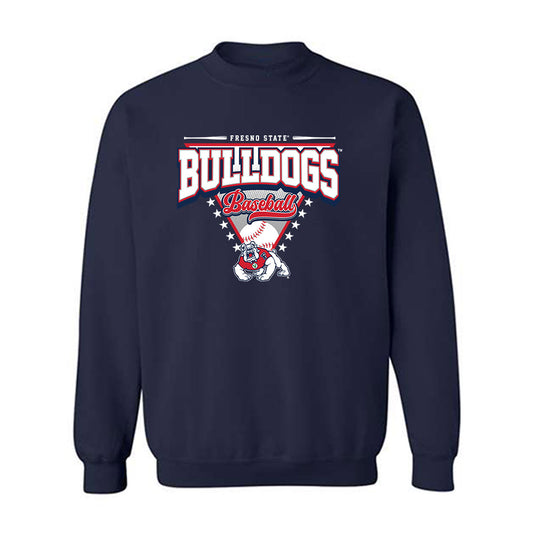 Fresno State - NCAA Baseball : Jake Riding - Sports Shersey Crewneck Sweatshirt-0