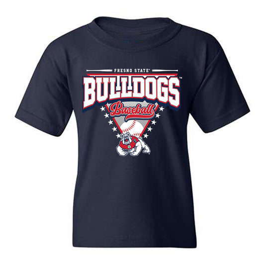 Fresno State - NCAA Baseball : Jake Riding - Sports Shersey Youth T-Shirt-0