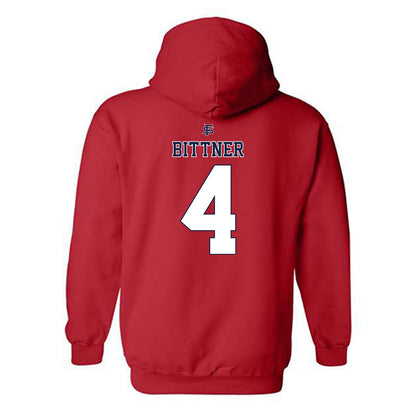 Fresno State - NCAA Baseball : Kyler Bittner - Sports Shersey Hooded Sweatshirt-1