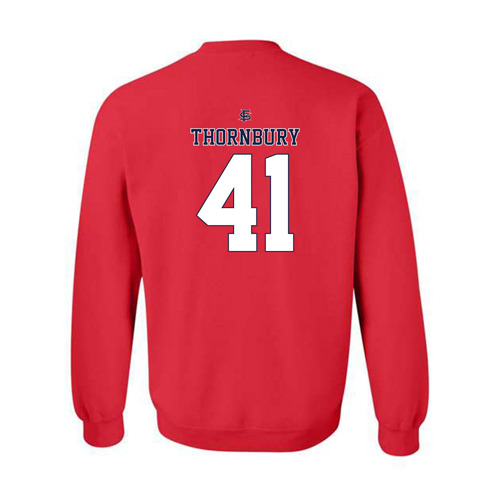 Fresno State - NCAA Baseball : Weston Thornbury - Sports Shersey Crewneck Sweatshirt-1