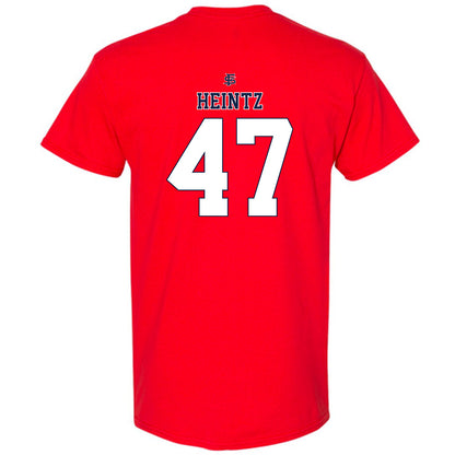 Fresno State - NCAA Baseball : Parker Heintz - Sports Shersey T-Shirt-1