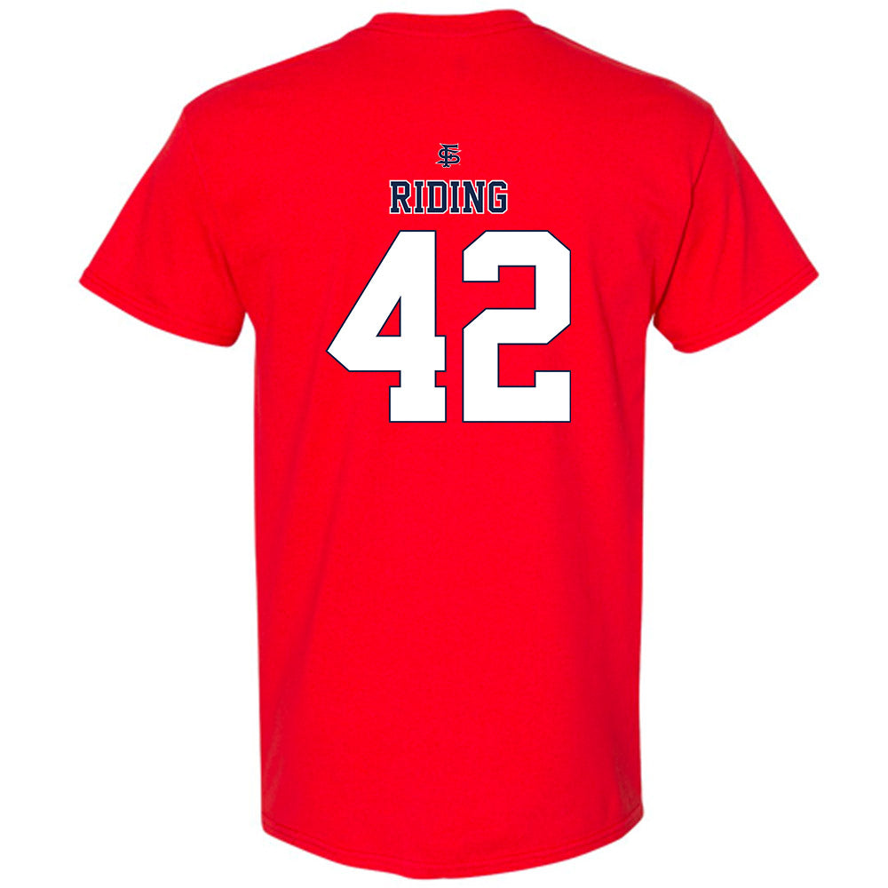 Fresno State - NCAA Baseball : Jake Riding - Sports Shersey T-Shirt-1