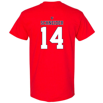 Fresno State - NCAA Baseball : Cam Schneider - Sports Shersey T-Shirt