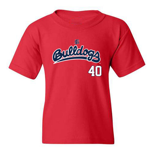 Fresno State - NCAA Baseball : Cayden Munster - Sports Shersey Youth T-Shirt
