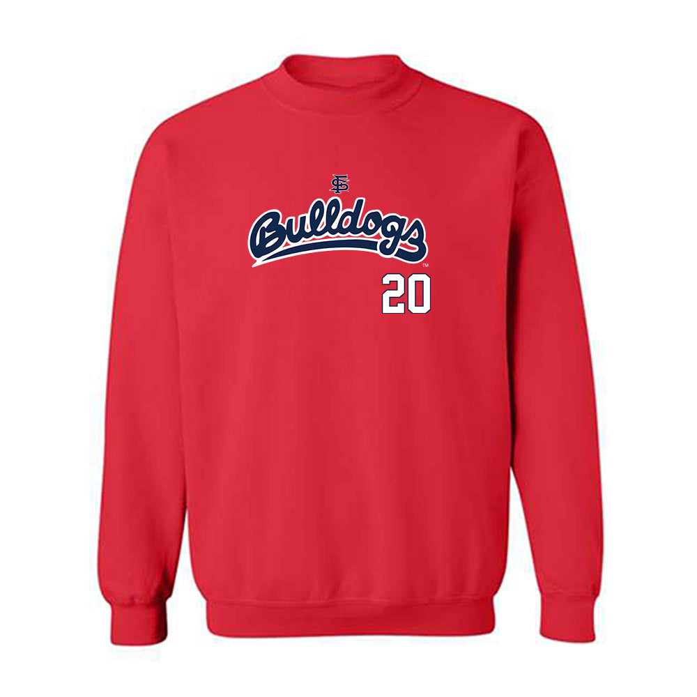 Fresno State - NCAA Baseball : John Kasten - Sports Shersey Crewneck Sweatshirt-0