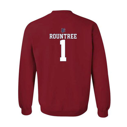 Fresno State - NCAA Softball : Nadia Rountree - Sports Shersey Crewneck Sweatshirt-1