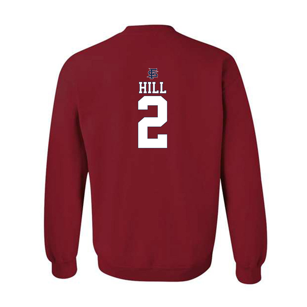 Fresno State - NCAA Softball : Olivia Hill - Sports Shersey Crewneck Sweatshirt-1