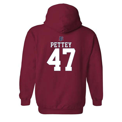 Fresno State - NCAA Softball : Makenna Pettey - Sports Shersey Hooded Sweatshirt-1