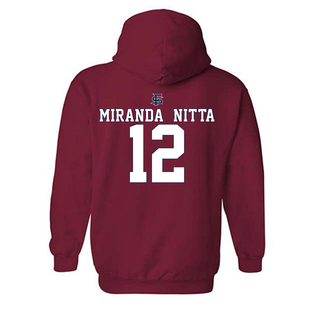 Fresno State - NCAA Softball : Kealani Miranda - Nitta - Sports Shersey Hooded Sweatshirt-1