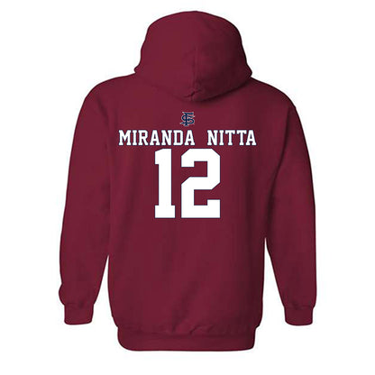 Fresno State - NCAA Softball : Kealani Miranda - Nitta - Sports Shersey Hooded Sweatshirt-1