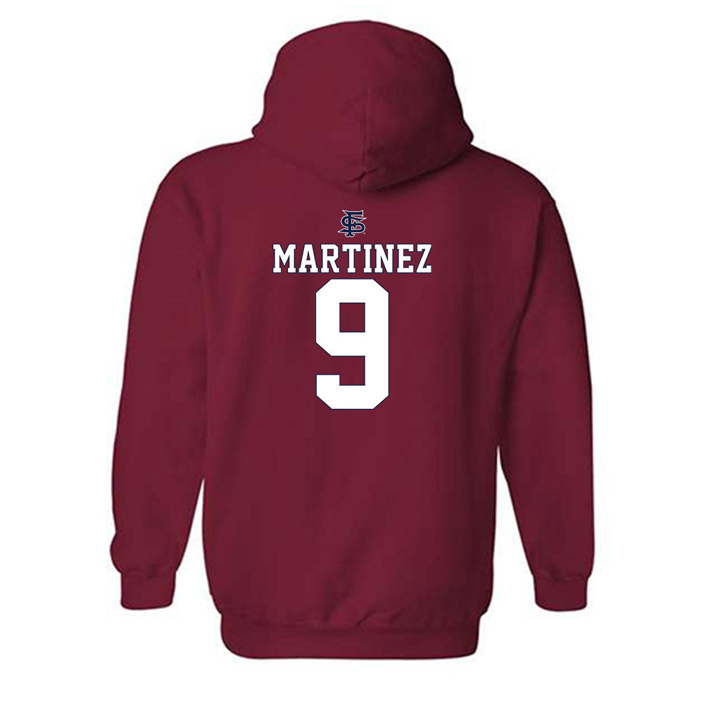 Fresno State - NCAA Softball : Emma Martinez - Sports Shersey Hooded Sweatshirt-1