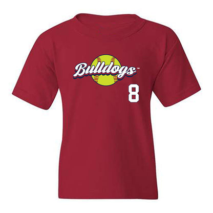 Fresno State - NCAA Softball : Leila Dixon - Sports Shersey Youth T-Shirt-0