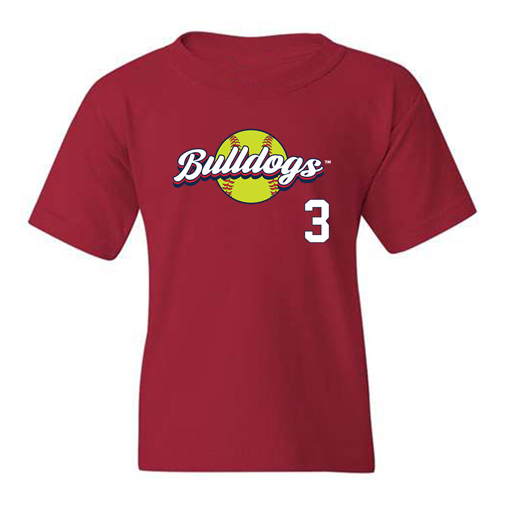 Fresno State - NCAA Softball : Natalie Elias - Sports Shersey Youth T-Shirt