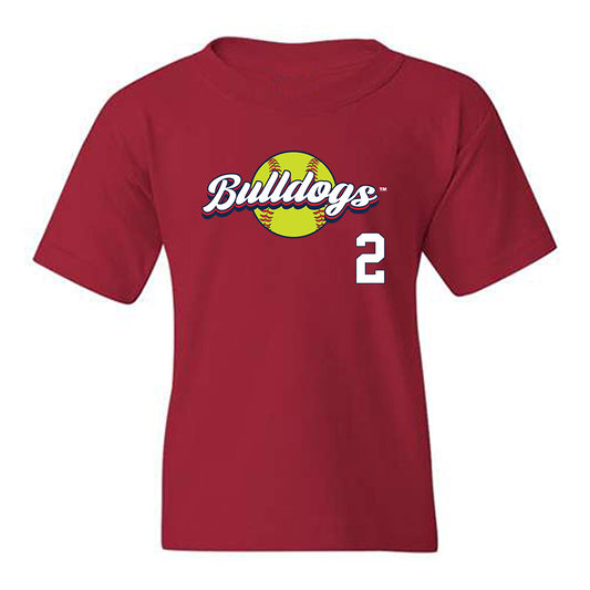 Fresno State - NCAA Softball : Olivia Hill - Sports Shersey Youth T-Shirt-0
