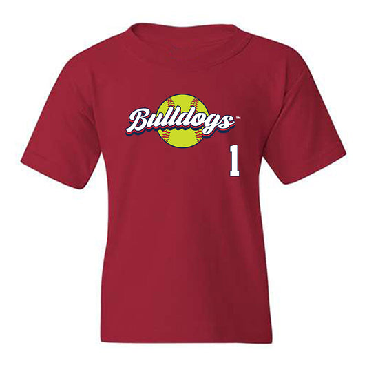 Fresno State - NCAA Softball : Nadia Rountree - Sports Shersey Youth T-Shirt-0