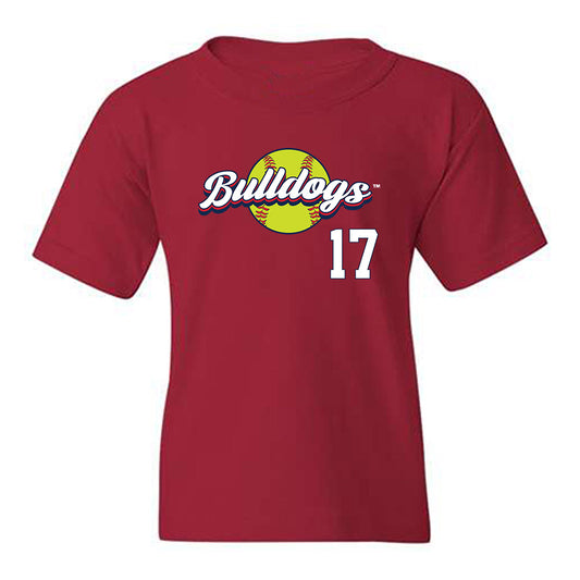Fresno State - NCAA Softball : Gizella Vargas - Sports Shersey Youth T-Shirt-0