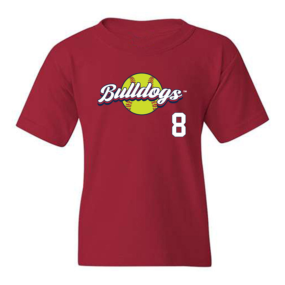 Fresno State - NCAA Softball : Leila Dixon - Sports Shersey Youth T-Shirt-0