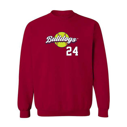Fresno State - NCAA Softball : Alyssa Ramirez - Sports Shersey Crewneck Sweatshirt-0