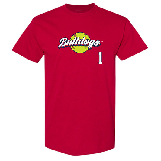 Fresno State - NCAA Softball : Nadia Rountree - Sports Shersey T-Shirt-0