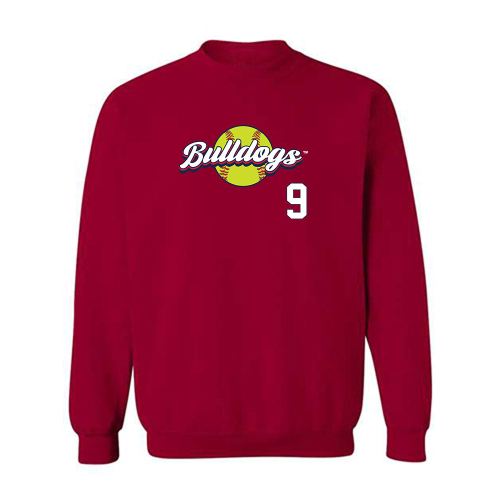 Fresno State - NCAA Softball : Emma Martinez - Sports Shersey Crewneck Sweatshirt-0