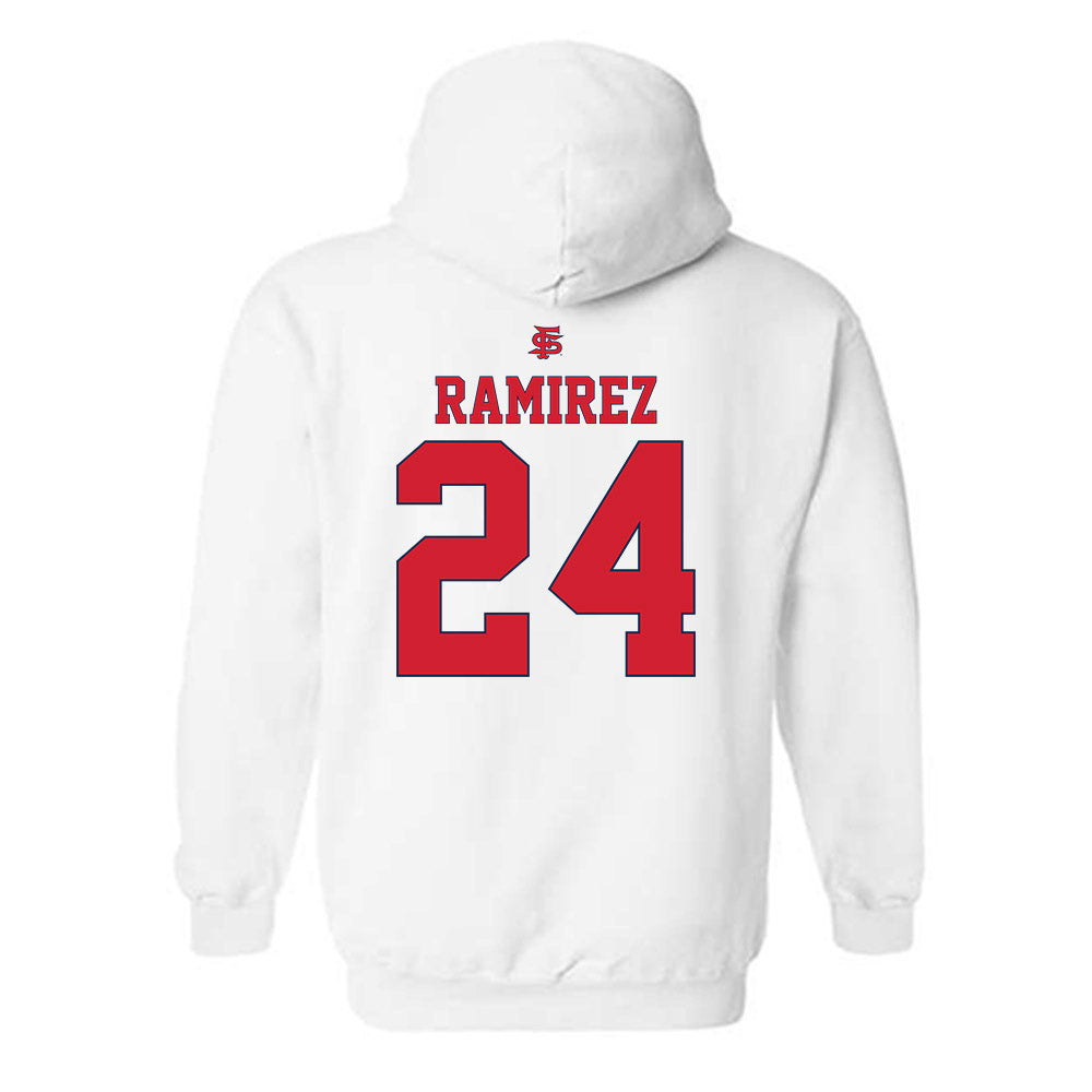 Fresno State - NCAA Softball : Alyssa Ramirez - Sports Shersey Hooded Sweatshirt-1