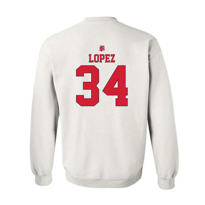 Fresno State - NCAA Softball : Christal Lopez - Sports Shersey Crewneck Sweatshirt-1