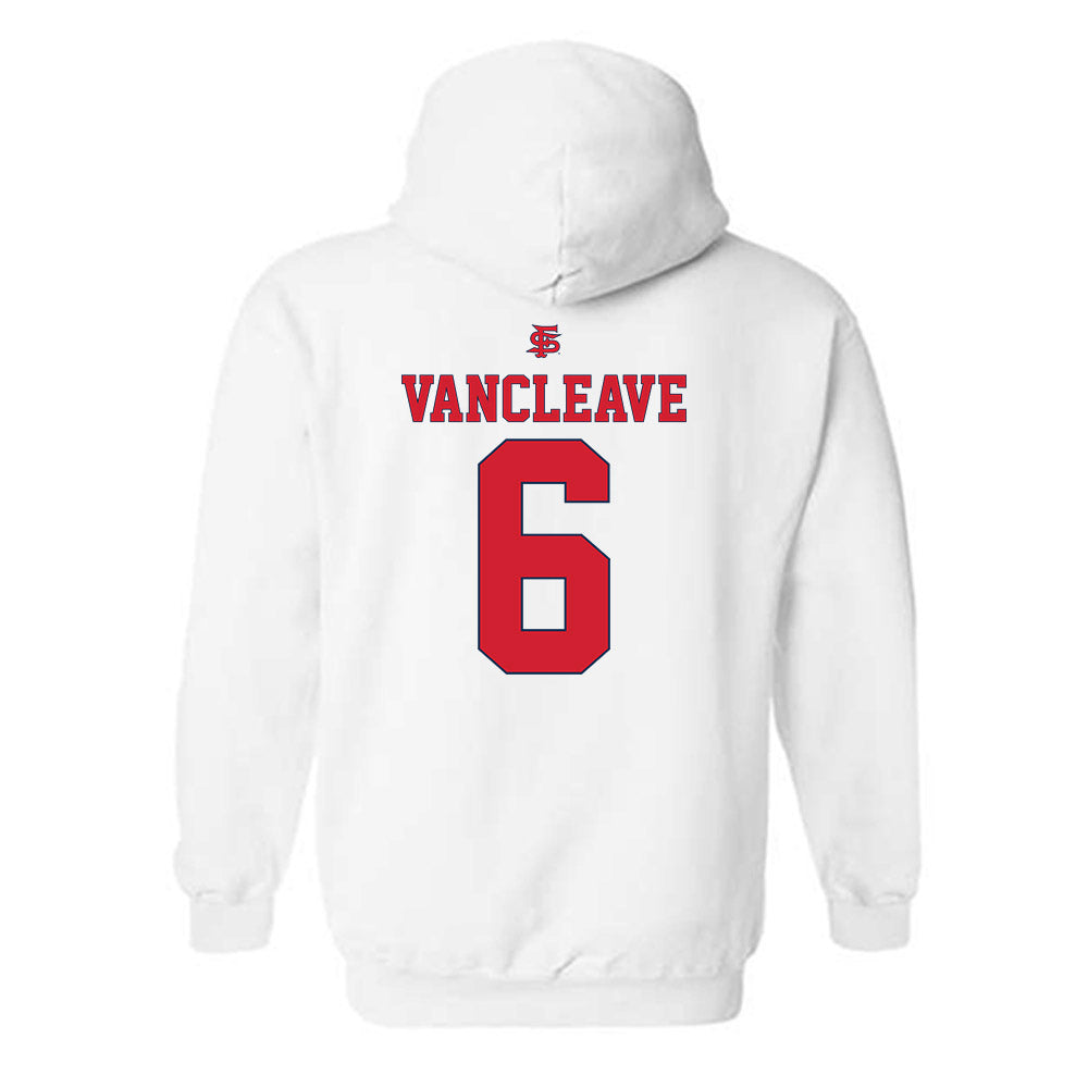 Fresno State - NCAA Softball : Mallory Vancleave - Sports Shersey Hooded Sweatshirt