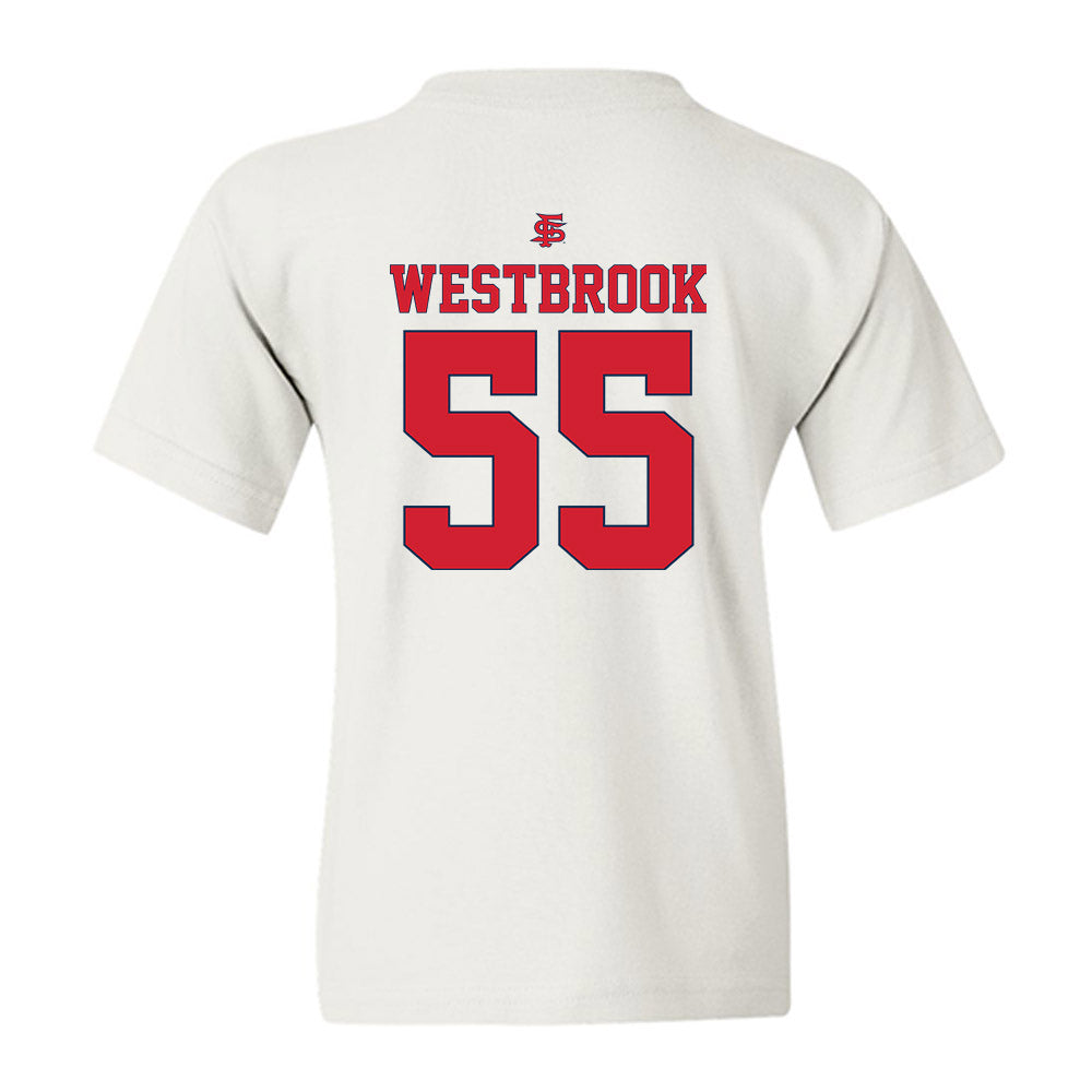 Fresno State - NCAA Softball : Tiara Westbrook - Sports Shersey Youth T-Shirt-1