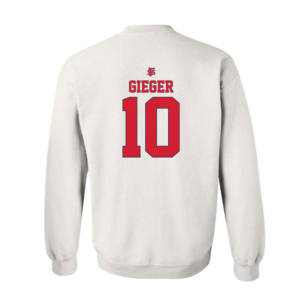 Fresno State - NCAA Softball : McKenna Gieger - Sports Shersey Crewneck Sweatshirt-1