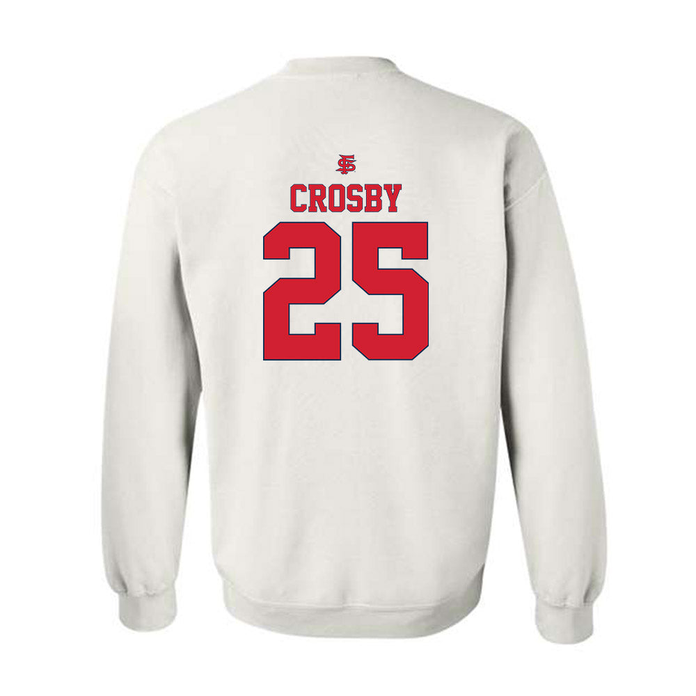 Fresno State - NCAA Softball : Jayda Crosby - Sports Shersey Crewneck Sweatshirt-1