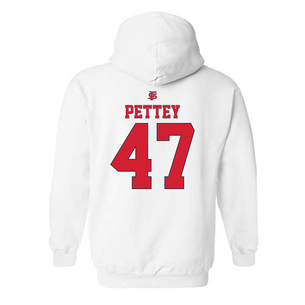Fresno State - NCAA Softball : Makenna Pettey - Sports Shersey Hooded Sweatshirt-1