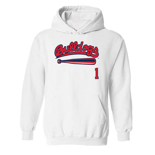 Fresno State - NCAA Softball : Nadia Rountree - Sports Shersey Hooded Sweatshirt-0