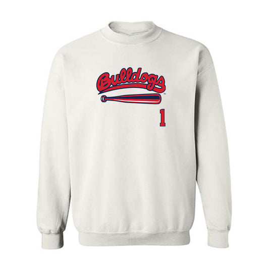 Fresno State - NCAA Softball : Nadia Rountree - Sports Shersey Crewneck Sweatshirt-0