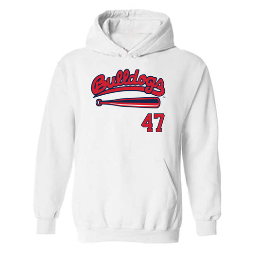 Fresno State - NCAA Softball : Makenna Pettey - Sports Shersey Hooded Sweatshirt-0