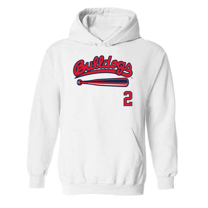Fresno State - NCAA Softball : Olivia Hill - Sports Shersey Hooded Sweatshirt-0