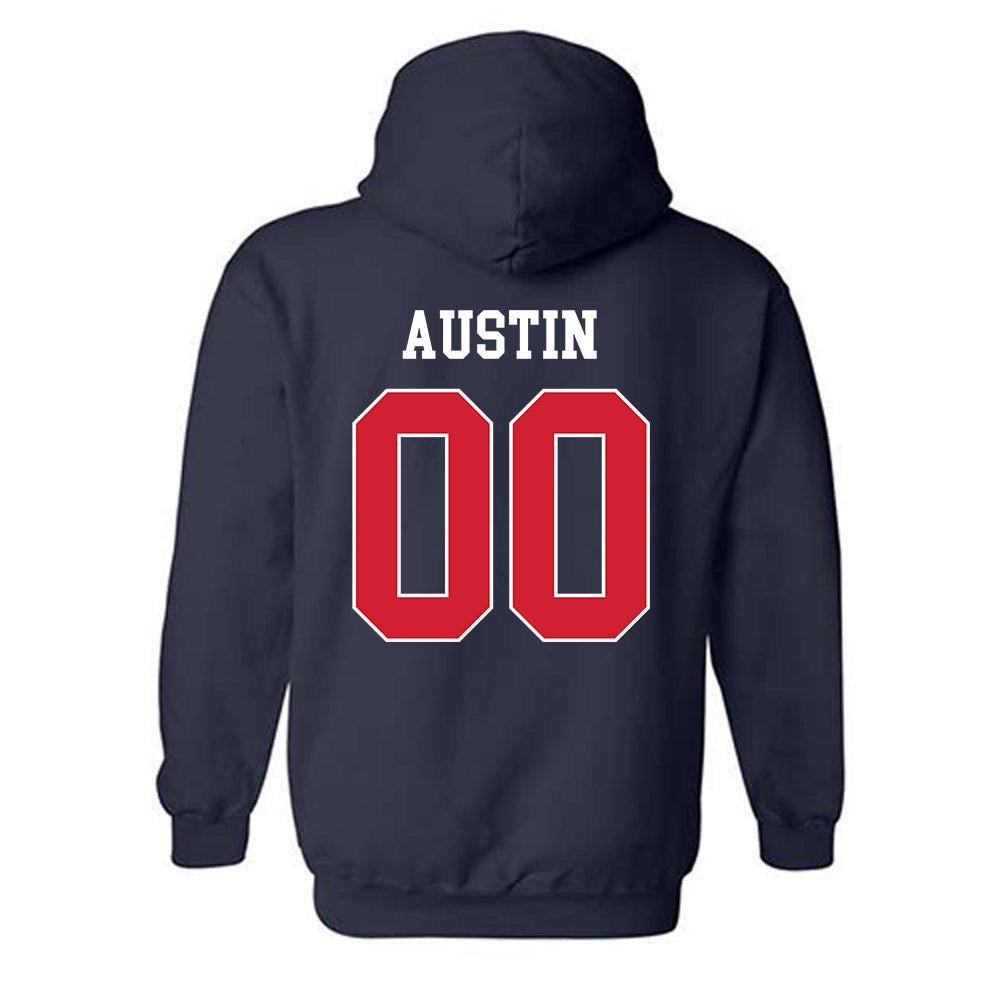 Fresno State - NCAA Football : Sylas Austin - Classic Shersey Hooded Sweatshirt-1